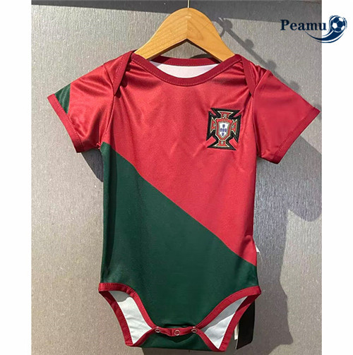 Maillot Foot Portugal baby Domicile 2022-2023 peamu 042