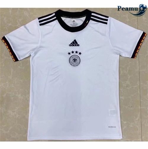 Peamu - Maillot foot Allemagne Blanc 2022-2023