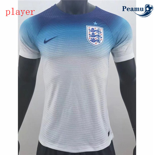 Peamu - Maillot foot Angleterre Player Version Bleu/Blanc 2022-2023