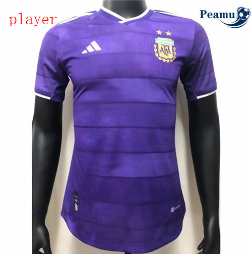 Peamu - Maillot foot Argentine Player Version Violet 2022-2023