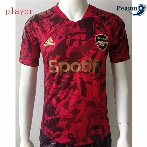 Peamu - Maillot foot Arsenal Player Version Rouge 2022-2023