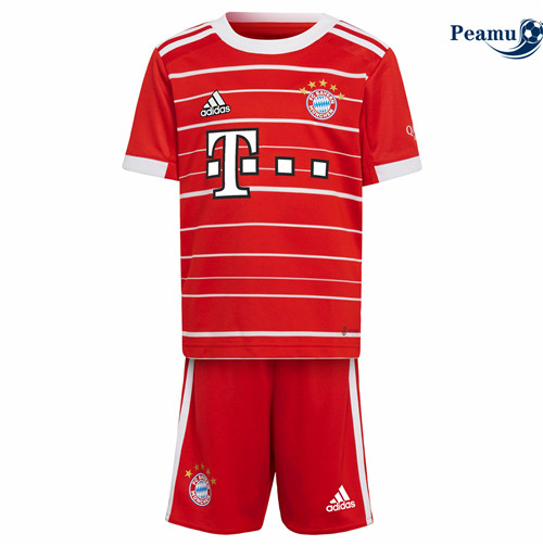 Peamu - Maillot foot Bayern Munich Enfant Domicile 2022-2023