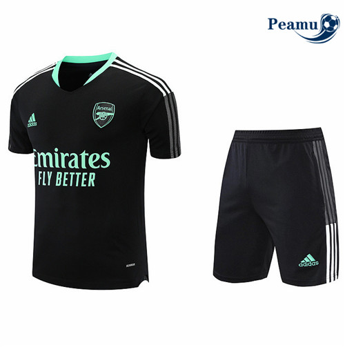 Peamu - Maillot Kit Entrainement Foot Arsenal + Short 2022-2023 pfr468