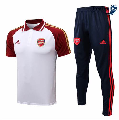 Peamu - Maillot Kit Entrainement Foot Arsenal + Pantalon 2022-2023 pfr469