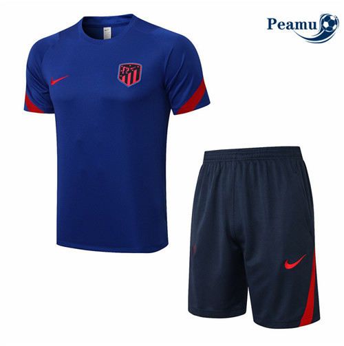 Peamu - Maillot Kit Entrainement Foot Atletico Madrid + Short 2022-2023 pfr422