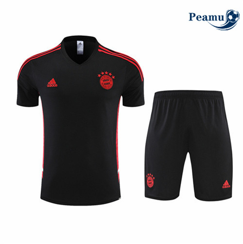 Peamu - Maillot Kit Entrainement Foot Bayern Munich + Short 2022-2023 pfr406