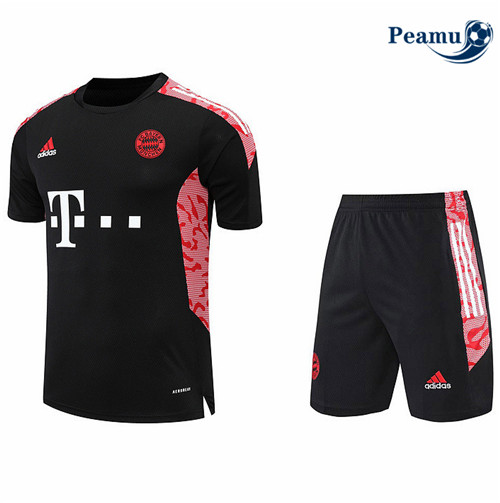 Peamu - Maillot Kit Entrainement Foot Bayern Munich + Short 2022-2023 pfr407