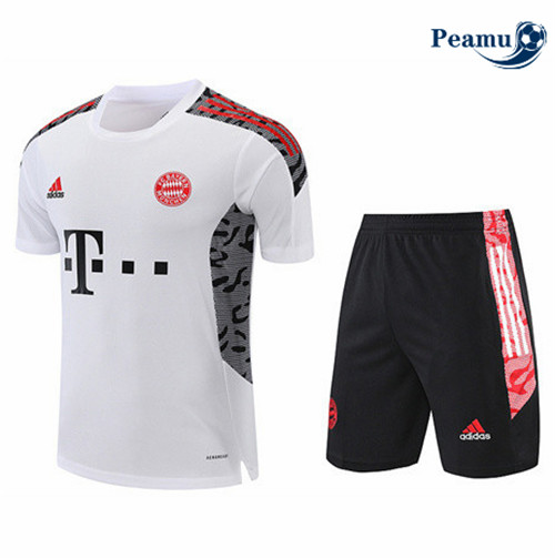 Peamu - Maillot Kit Entrainement Foot Bayern Munich + Short 2022-2023 pfr411