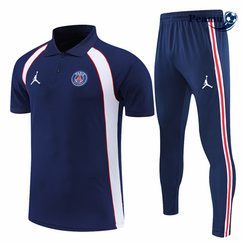 Peamu - Maillot Kit Entrainement Foot Paris PSG + Pantalon 2022-2023 pfr458