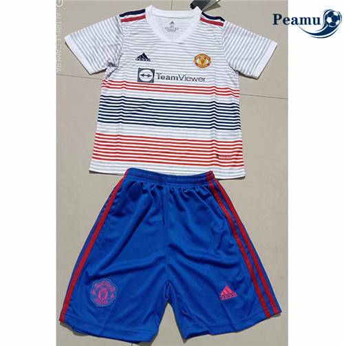 Peamu - Maillot foot Manchester United Enfant Exterieur 2022-2023