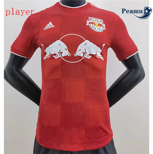 Peamu - Maillot foot New York Rouge Player Version Exterieur 2022-2023