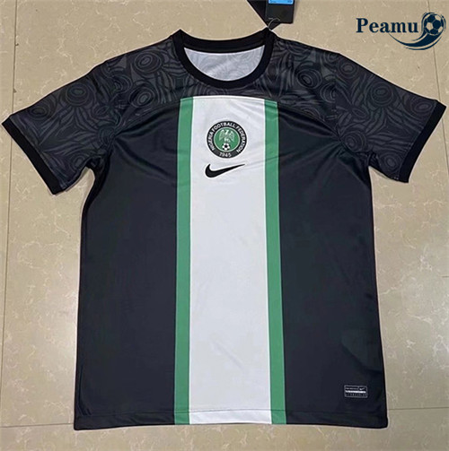 Peamu - Maillot foot Nigeria Noir 2022-2023