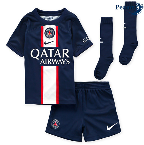 Peamu - Maillot foot PSG Enfant Domicile 2022-2023
