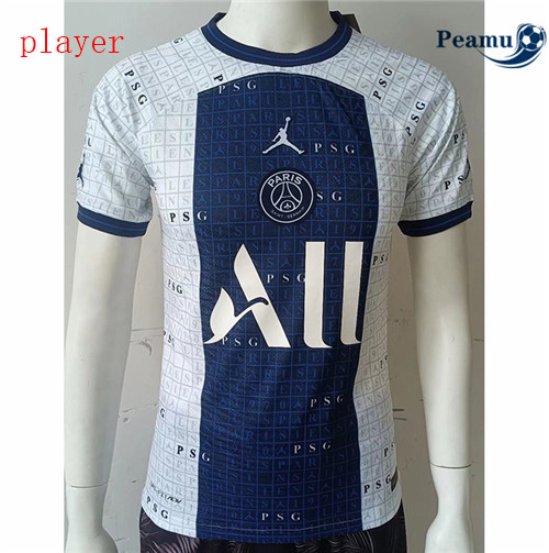 Peamu - Maillot foot PSG Player Version Entrainement Blanc 2022-2023