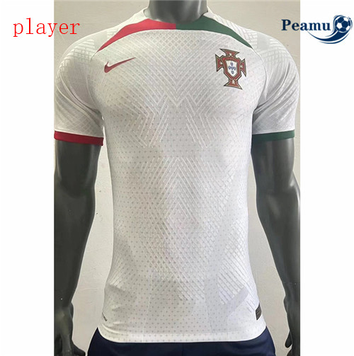 Peamu - Maillot foot Portugal Player Version Entrainement Blanc 2022-2023