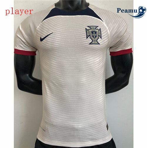 Peamu - Maillot foot Portugal Player Version Blanc 2022-2023