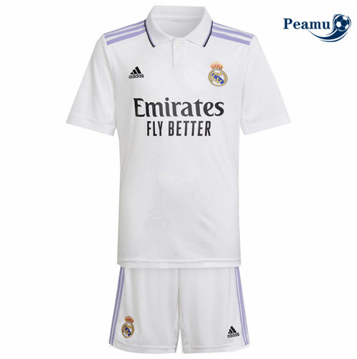 Peamu - Maillot foot Real Madrid Enfant Domicile 2022-2023