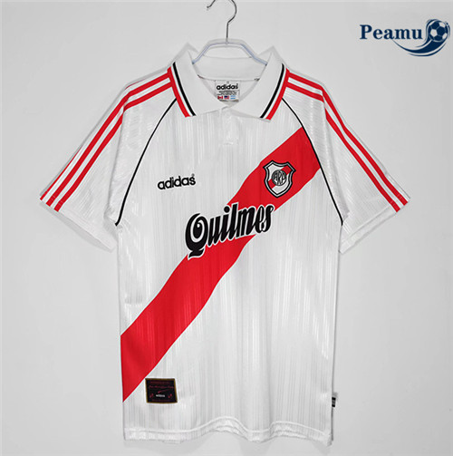 Peamu - Maillot foot Retro River Plate Domicile 1995-96