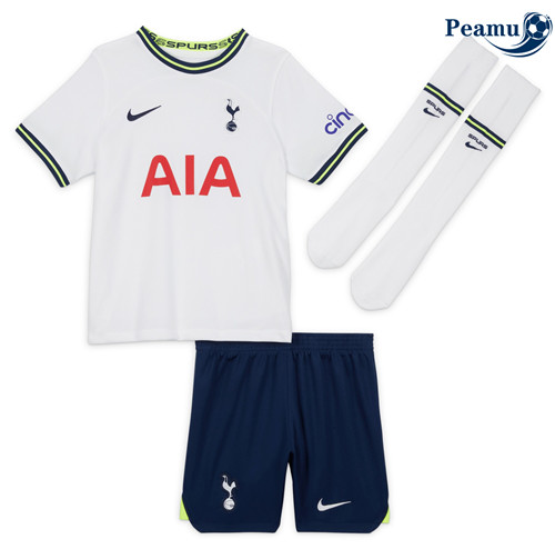 Peamu - Maillot foot Tottenham Hotspur Enfant Domicile 2022-2023