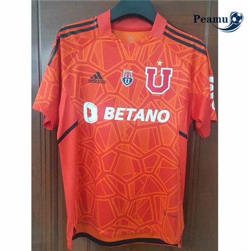 Peamu - Maillot foot Universidad de Chile Orange 2022-2023