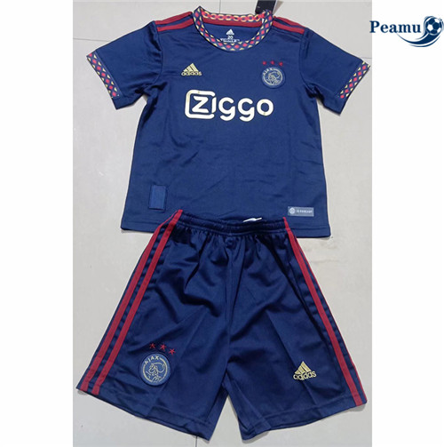 peamu.fr - Maillot foot Ajax Amsterdam Enfant Exterieur 2022-2023 F001