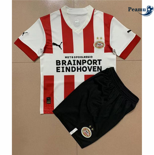 peamu.fr - Maillot foot PSV Eindhoven Enfant Domicile 2022-2023 F022