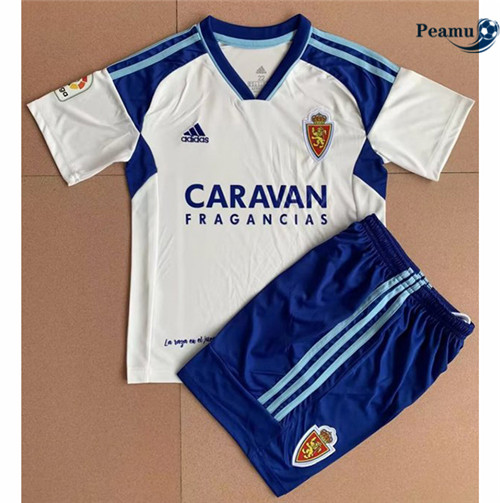 peamu.fr - Maillot foot Real Saragosse Enfant Domicile 2022-2023 F078