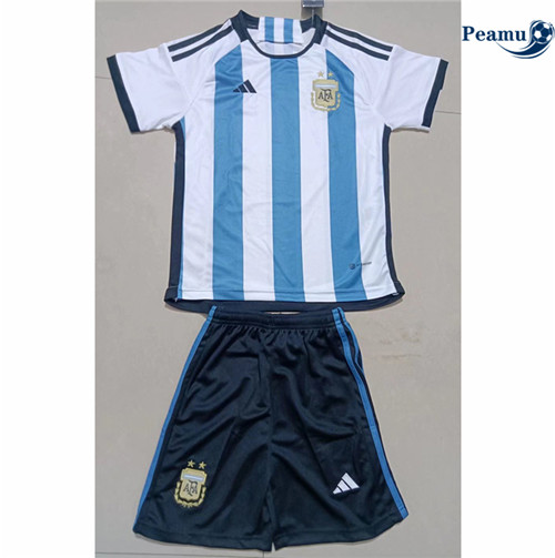 peamu.fr - Maillot foot Argentine Enfant Domicile 2022-2023 F093