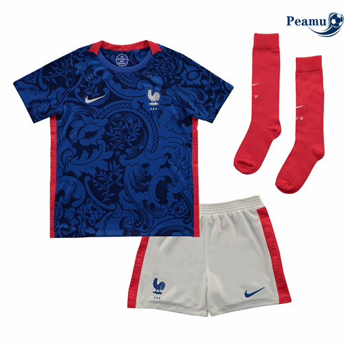 peamu.fr - Maillot foot France Enfant Domicile 2022-2023 F097