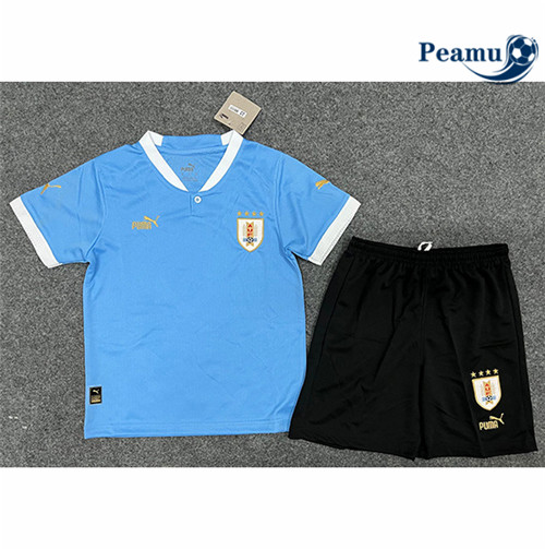 peamu.fr - Maillot foot Uruguay Enfant Domicile 2022-2023 F091