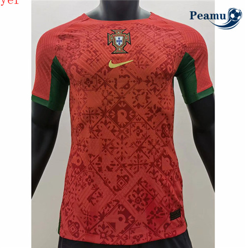 peamu.fr - Maillot foot Portugal Player Version traning Rouge 2022-2023 F233