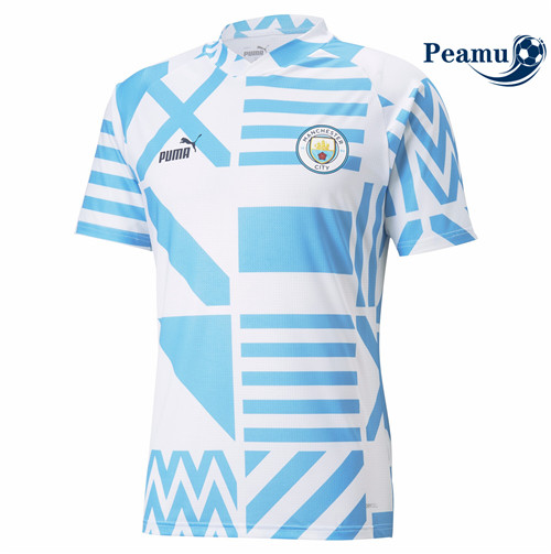 peamu.fr - Maillot foot Manchester City Pre-match 2022-2023 F475