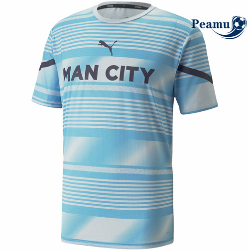 peamu.fr - Maillot foot Manchester City Pre-match 2022-2023 F479