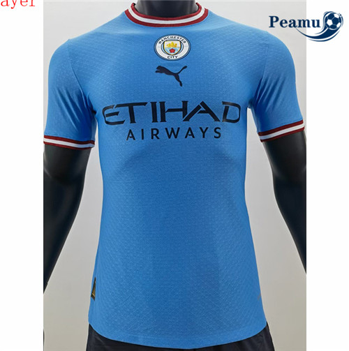 peamu.fr - Maillot foot Manchester City Player Version Domicile 2022-2023 F481