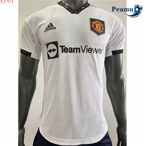 peamu.fr - Maillot foot Manchester United Player Version Exterieur 2022-2023 F493