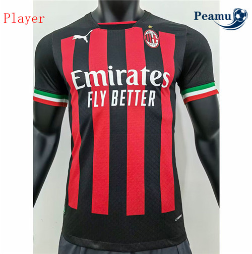 peamu.fr - Maillot foot AC Milan Player Version Domicile 2022-2023 F519