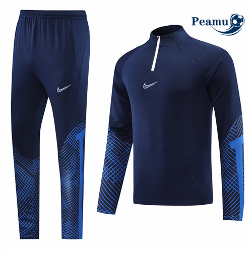 peamu.fr - Maillot foot Survetement de foot Nike Bleu 2022-2023 F663