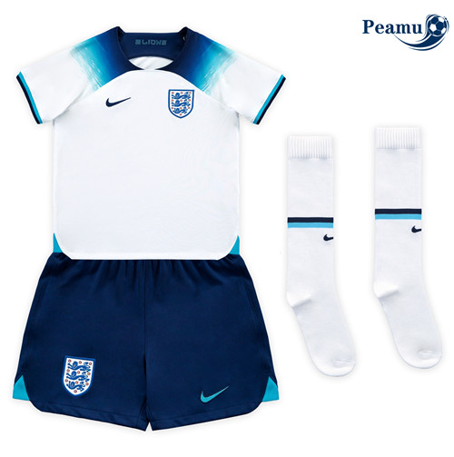 Peamu - Maillot foot p079 Angleterre Enfant Domicile 2022-2023
