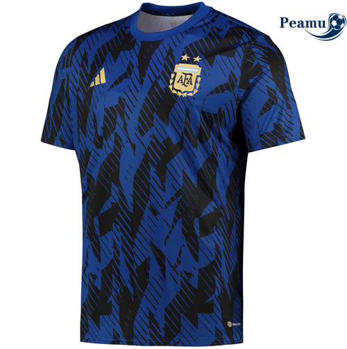Peamu - Maillot foot p095 Argentine Maillot training blue 2022-2023