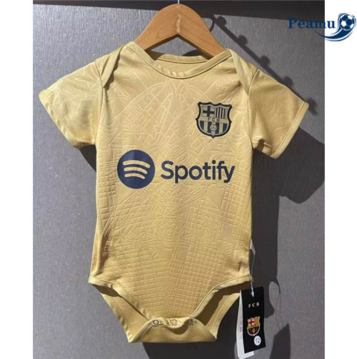Peamu - Maillot foot p028 Barcelone Exterieur baby 2022-2023