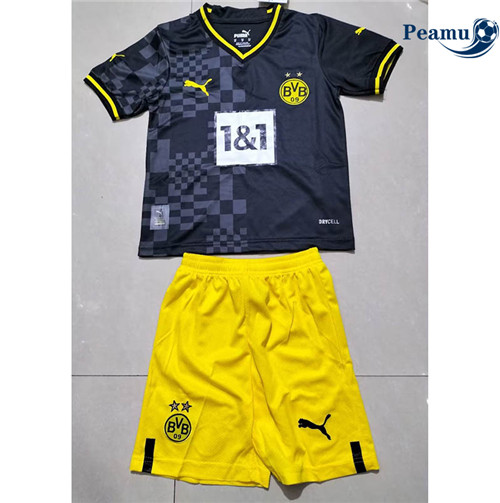Peamu - Maillot foot p030 Borussia Dortmund Enfant Exterieur 2022-2023