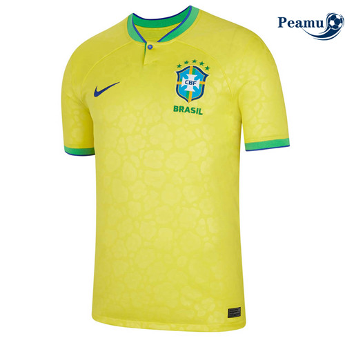 Peamu - Maillot foot p106 Brésil Domicile 2022-2023
