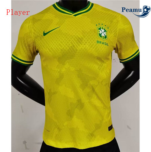 Peamu - Maillot foot p111 Brésil Player Version Domicile 2022-2023