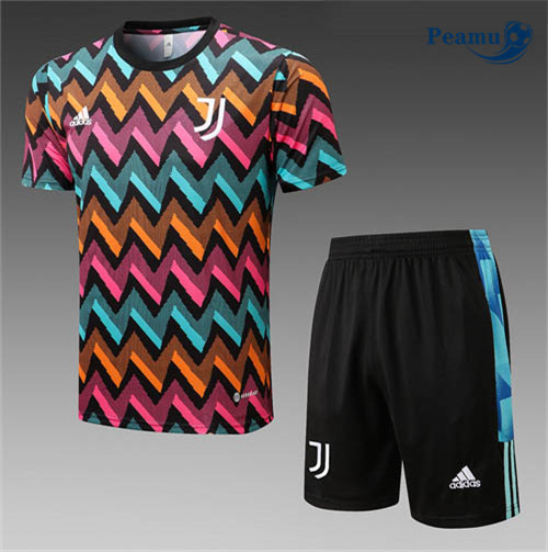 Peamu - Maillot Kit Entrainement Foot Juventus + Pantalon 2022-2023