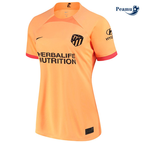 Peamu - Maillot foot p148 Atletico Madrid Femme Third 2022-2023