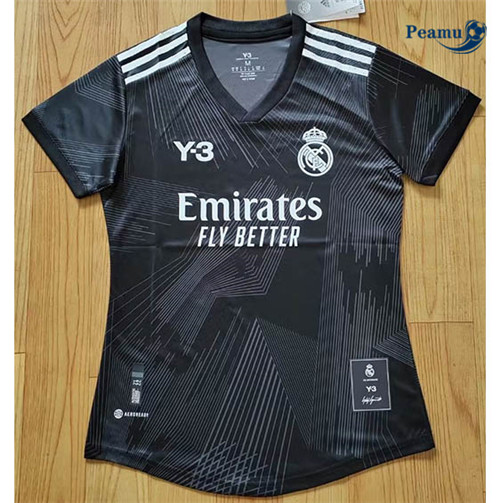 Peamu - Maillot foot p150 Real Madrid Femme Y3 Noir 2022-2023