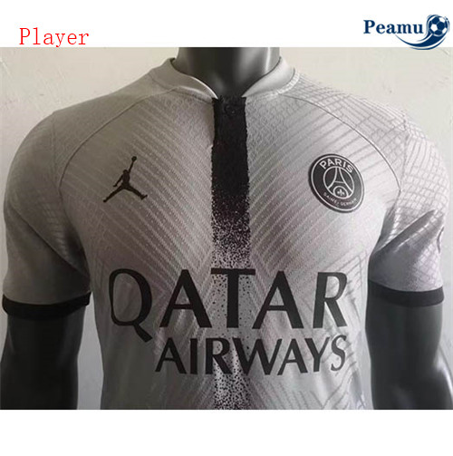 Peamu - Maillot foot p177 PSG Player Version Gris 2022-2023