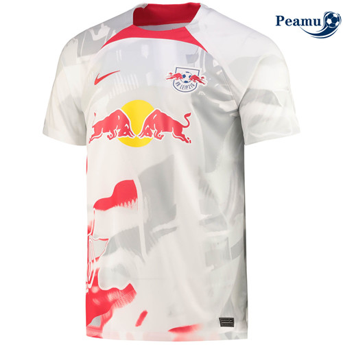 Peamu - Maillot foot p219 Rouge Bull RB Leipzig Domicile 2022-2023