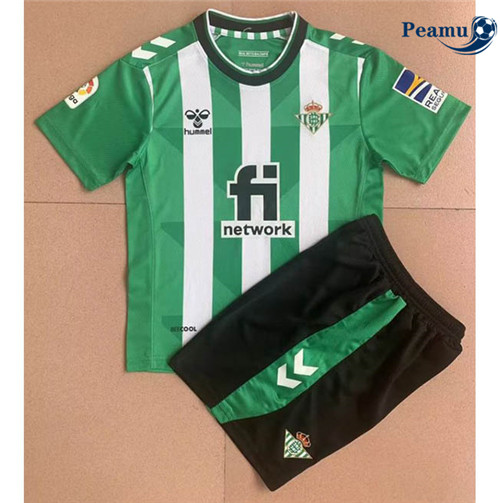 Peamu - Maillot foot p060 Real Betis Enfant Domicile 2022-2023