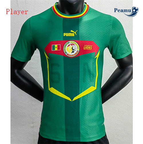 Peamu - Maillot foot p135 Senegal Player Version Exterieur 2022-2023